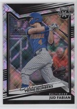 2022 Panini Elite Extra Edition Prime Numbers A /195 Jud Fabian #67 0c2