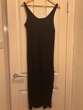 Zara Black Strappy Maternity Dress Small Worn Once Excellent Condition