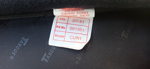 Targus Leather Look Padded Laptop 15" Briefcase Case Travel bag + Shoulder Strap - Afbeelding 12 van 14