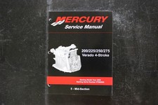Mercury 200 225 250 275 Verado 4 Tempi Manuale di Servizio 2005 Sezione Centrale OEM