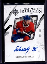 Nikita Scherbak 2017-18 Upper Deck Ultimate Collection #61 Rookie Auto /399