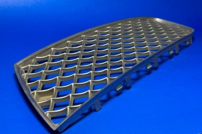 03 - 10 BENTLEY CONTINENTAL LOWER LEFT DRIVER BUMBER GRILLE CHROME 630888683 OEM