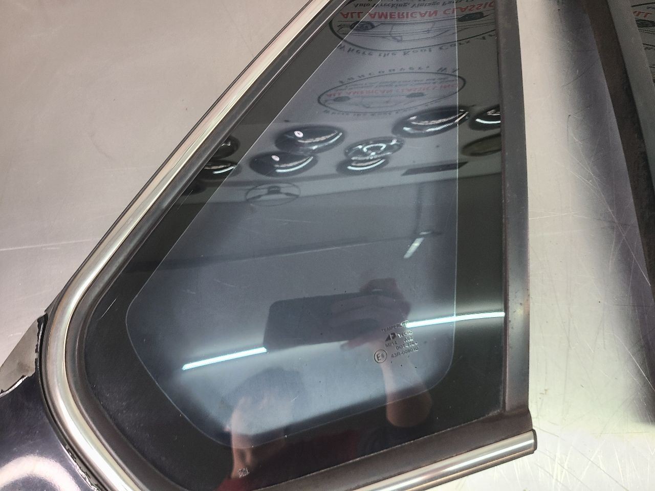 1994 Impala SS Rear Quarter Glass Pair w/ Sail Panels, Right/Left , RH/LH - OEM