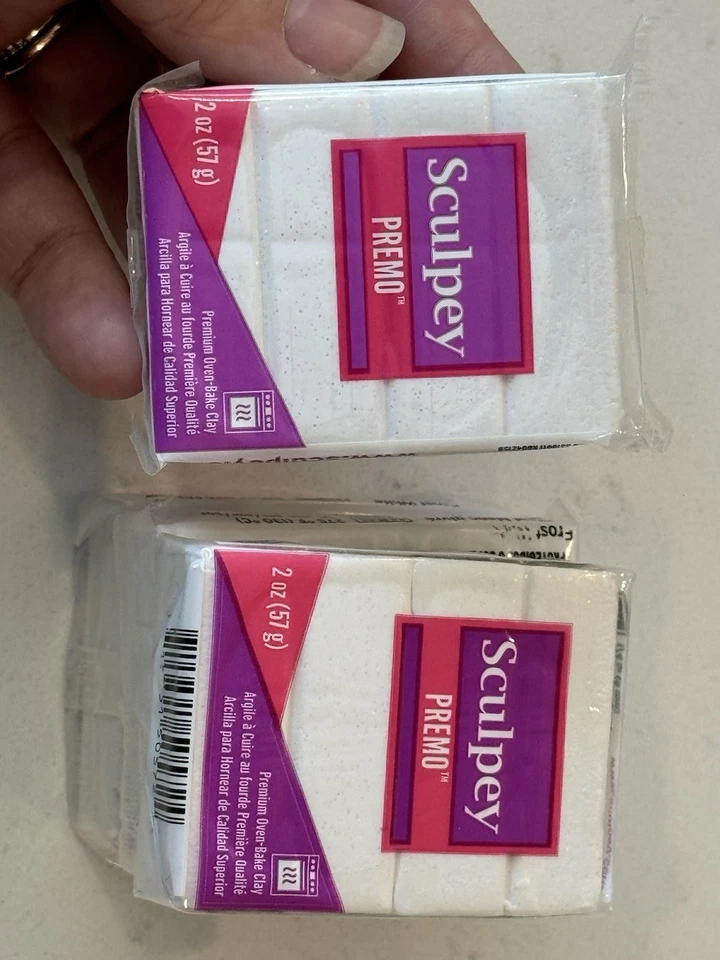 Lot Of 30- 2oz Sculpey Premo Polymer Clay In Various Colors w/ FREE Clay Roller - Image 3 of 4