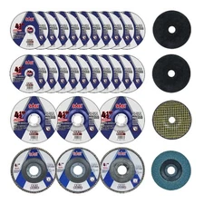 SALI 26pcs Grinding & Cutting Wheels 4.5" Set,Angle Grinder Wheel S... Fast Ship
