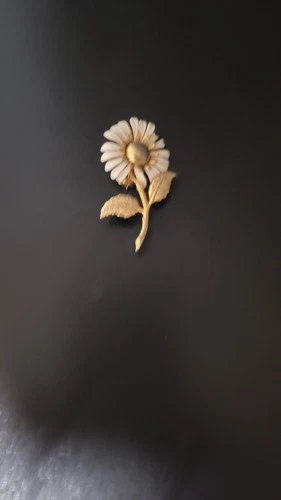 Vintage Lot Of 4 Costume Jewelry Brooch Earrings Necklace Pendant