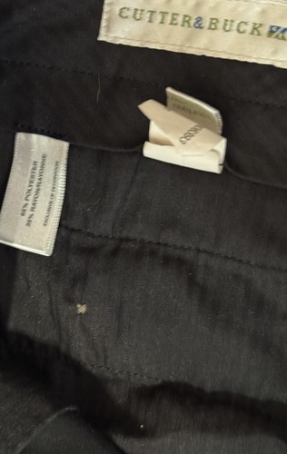 Cutter & Buck Men's Polyester Black Dress Pants 33x32 - Picture 4 of 5