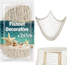 Fish Net Decorative Nautical Fishnet Ocean Party Table Runner