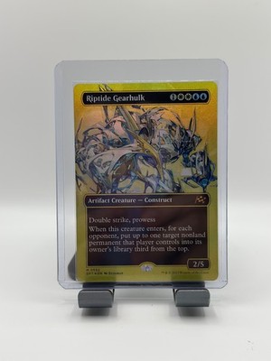 MTG, Riptide Gearhulk (Borderless) (First-Place Foil) Aetherdrift Foil