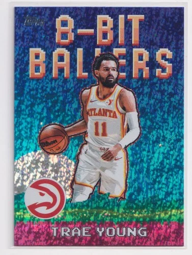 2025-26 Topps 8-Bit Ballers Foil Trae Young #8B-6