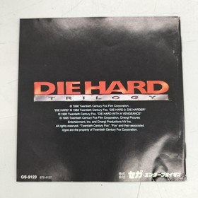 SEGA Die Hard Trilogy Sega Saturn Software
