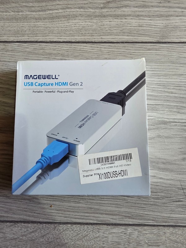Magewell USB Capture HDMI Gen 2 – 1080p/2K USB 3.0 Video Capture Card – Plug & P