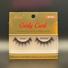 [4 PAIRS] MISS LASHES Girly Curl Voluminous Mult-Layere Eyelash Extension - GC03