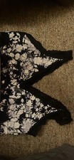 VSX Tie Dye Lace Trim Wireless Bralette Bra B...