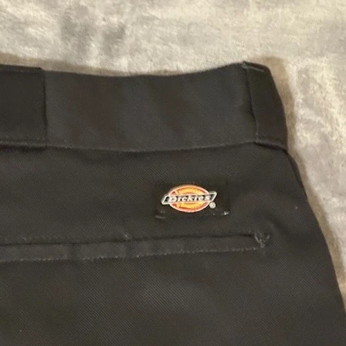Pantalones de Trabajo Dickies 874 Calce Original Negros Para Hombre Talla 36x30 Sarga Algodón Poliéster Foto 3 de 4