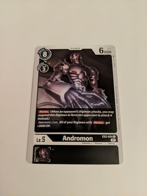 Digimon Card - Andromon EX2-034 C Digital Hazard 