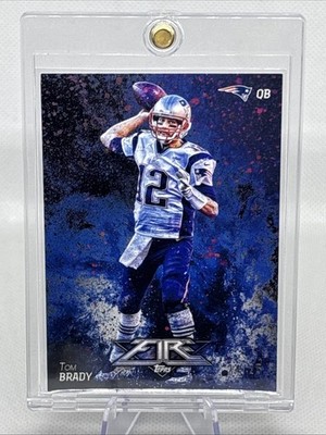 2014 Topps Fire - Tom Brady #67 Onyx /25 Patriots HOF NM