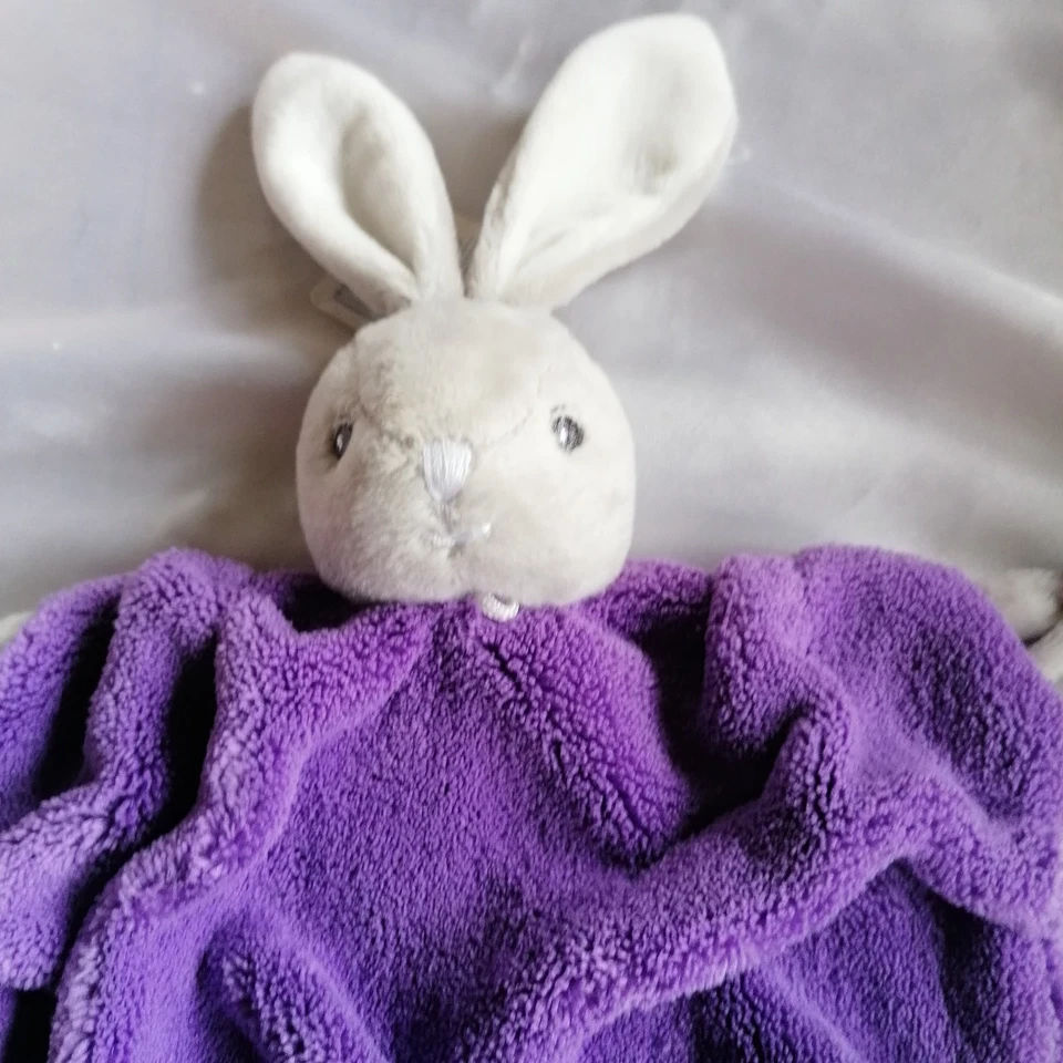 Doudou lapin plume violet , Kaloo - Image 2 of 4