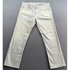 AG Adriano Goldschmied Jeans Mens 33x28 The Matchbox Light Wash Straight Leg