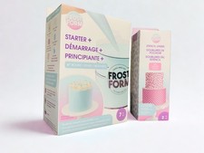 Frost Form Stencil Liners – 4 Patterns (2 Sets) – Cake Decorating Templates