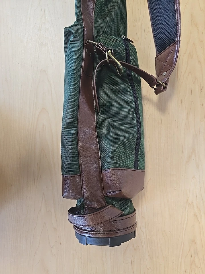 Bolsa de domingo Srixon Golf Masters 2025 edición limitada verde/marrón Foto 4 de 4