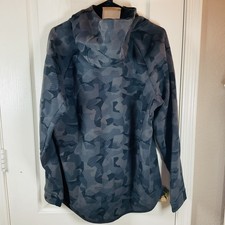 Nike Men  s L Camo Full Zip Hoodie Swoosh Logo Pockets NWOT