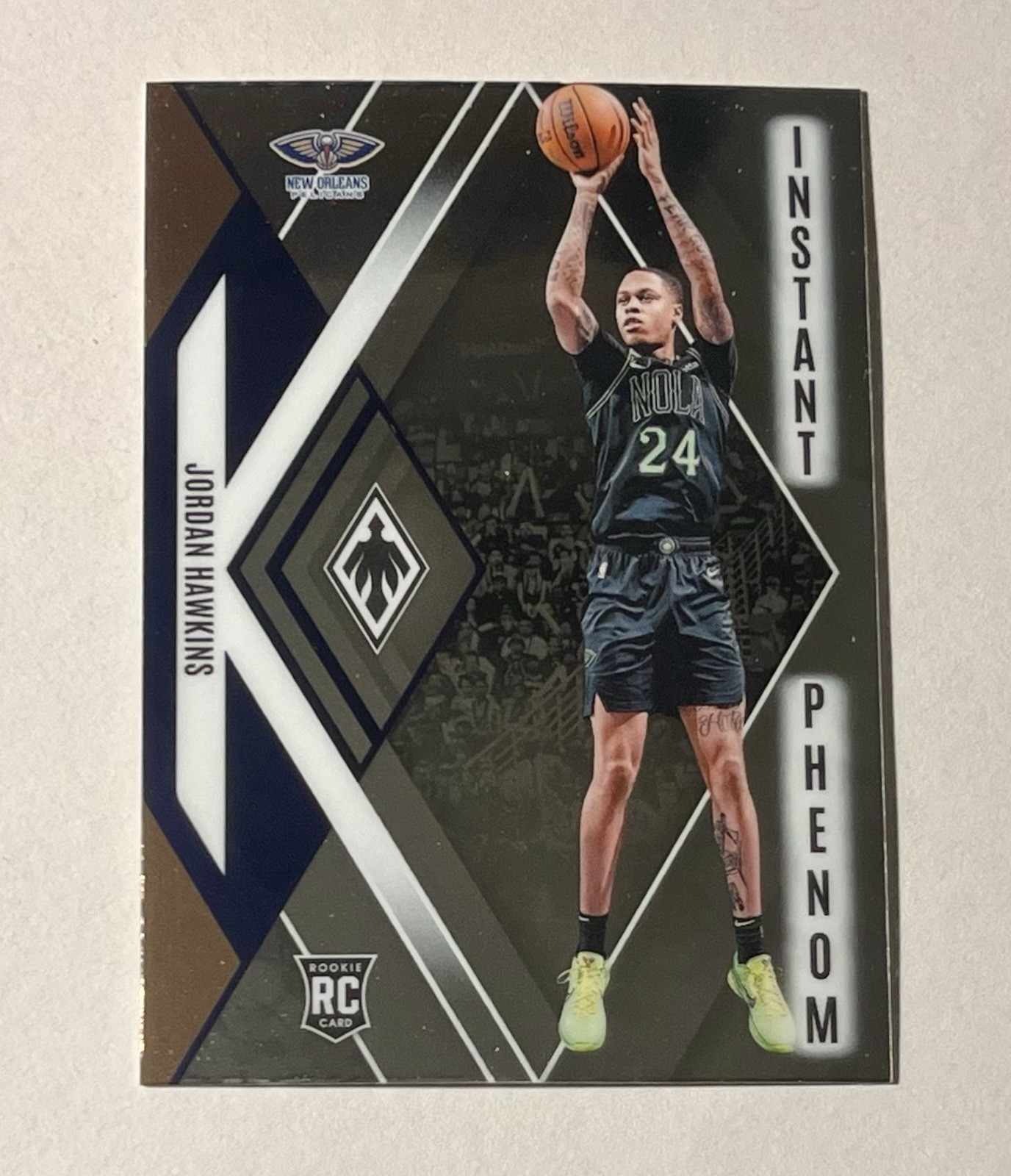 2023-24 Panini Phoenix Jordan Hawkins Instant Phenom RC #14 New Orleans Pelicans