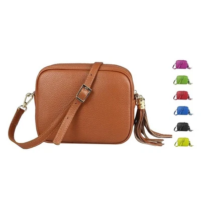 DAMEN LEDER CROSS OVER BODY BAG TASCHE Schultertasche SCHMUCK Umhängetasche - Bild 1 von 4