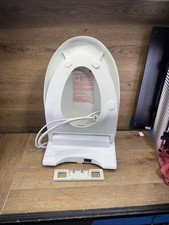 TOTO SW3084 01 C5 Elongated Soft Close Bidet Seat, Cotton White Not Tested Parts