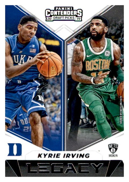 2019-20 Panini Contenders Draft Picks Legacy #4 Kyrie Irving - BSK