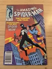 AMAZING SPIDER-MAN #252 NEWSSTAND  1st Black Costume VG/FN Marvel 🔑 1984