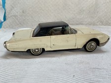 VINTAGE 1960  S BANDAI FRICTION TOY TIN CAR JAPAN FORD THUNDERBIRD