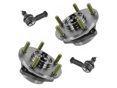 Front Wheel Hub Assembly and Tie Rod End Kit For 1995-1998 Eagle Talon VS195HX