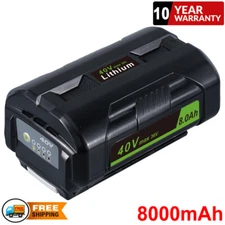 40Volt 8ah Lithium Battery For Ryobi 40Volt OP4050 OP40501 OP40261 OP4040