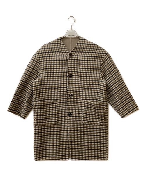 S Le Glazik Reversible Collarless Coat | eBay S Le Glazik Reversible Collarless Coat | eBay