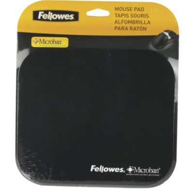 Fellowes 5933907 Mauspad mit Microban Antibakteriellem Schutz - Schwarz +24h D