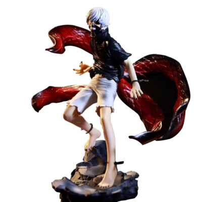 Kamishiro Rize Kaneki Ken Sasaki Haise PVC 22cm Statue Sculpture Model Figure