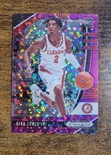 2020 Panini Prizm Draft Picks Kira Lewis Jr Purple Fast Break Disco RC /49 #64