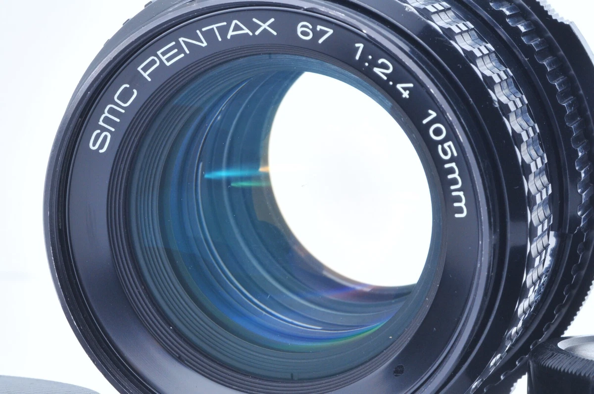 【NEAR MINT】Late Model SMC PENTAX 67 105mm f/2.4 Lens For 6x7 67II from JAPAN