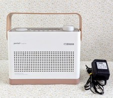 Acoustic Solutions Portal DAB/ FM Radio - White - With Power Supply 