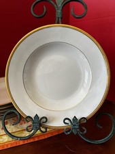 CH Field Haviland Limoges France Soup Plates 7 9 1/5