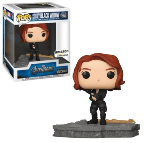 Funko Pop! Avengers Assemble BLACK WIDOW #588 Deluxe Special