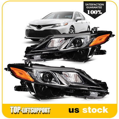 Full LED Headlight Assembly For 2018-2024 Toyota Camry LE SE L TRD Left+Right