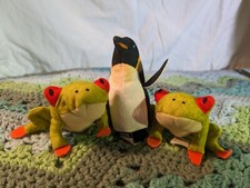 3 McDonalds 2018 Happy Meal National Geographic Kids Mini Plush Animals