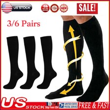 15-20mmhg Knee High Stockings Compression Leg Socks Support Socks Pain Relief