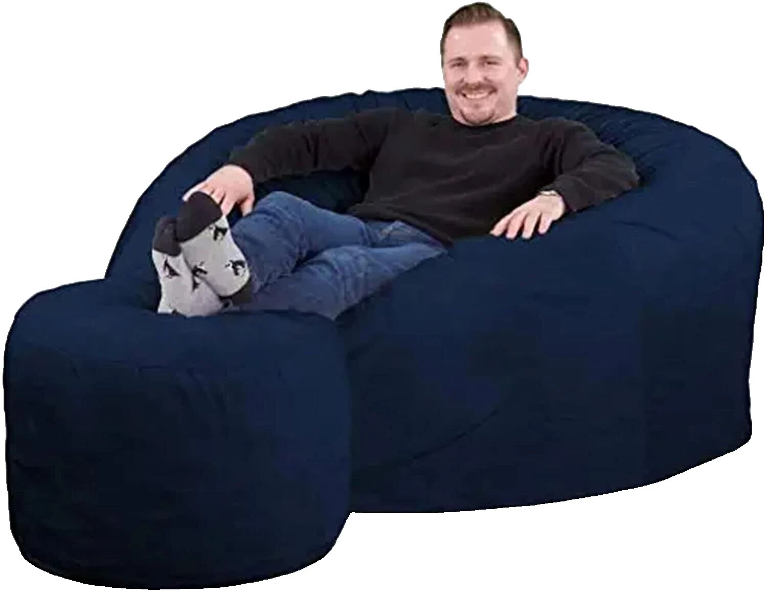 Suede Footstool Bean Bags & Inflatable Furniture
