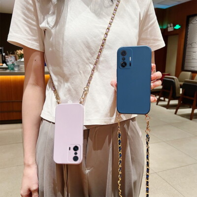 Handykette Hülle mit Band Für Xiaomi Redmi Note 11 Pro Mi 11 Lite 11T 12T Case