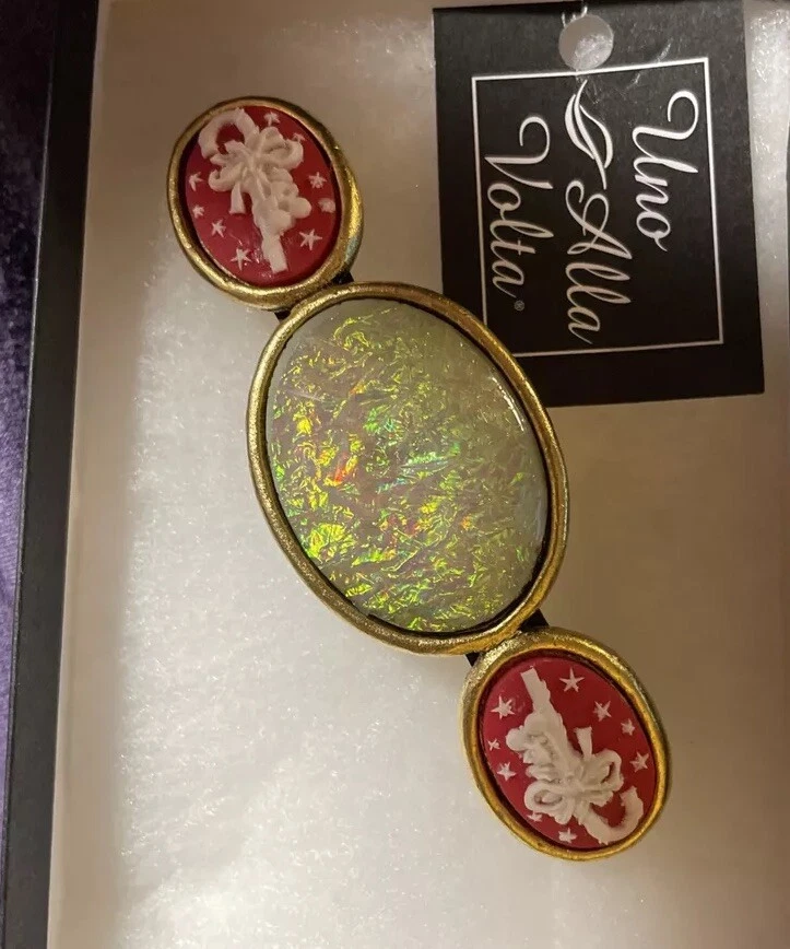 Cordón de Navidad Uno Allá Volta hecho a mano Foto 3 de 4