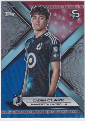 Topps 2024 MLS Super-Stars No. 125 Caden Clark American Dream Parallel