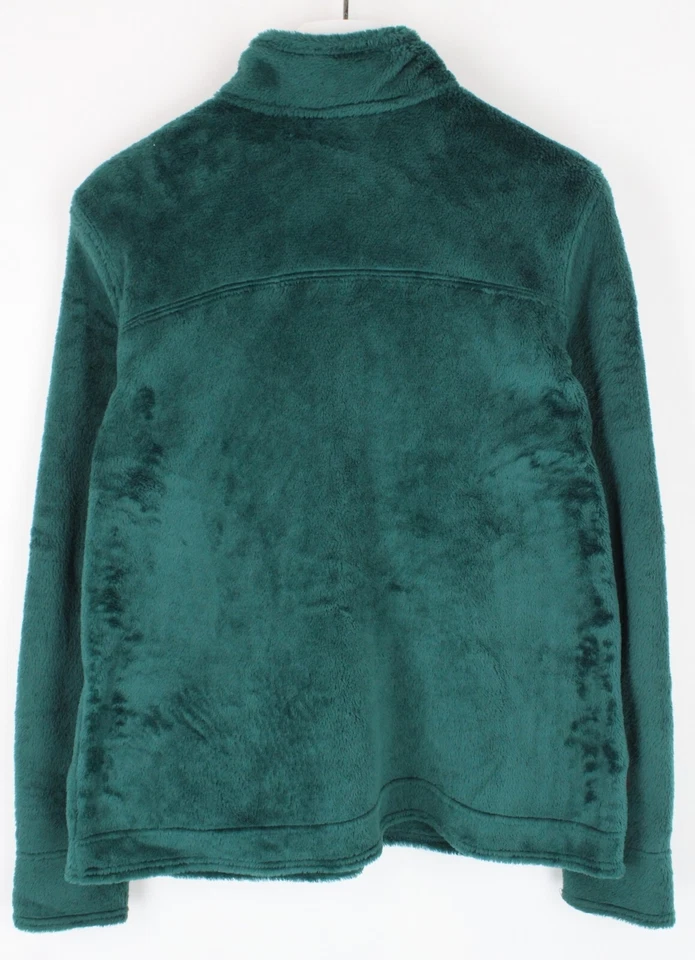 Merrell Sudadera Mujer 2XL Suave Cremallera Completa Cuello Alto Logo Verde - Imagen 2 de 4